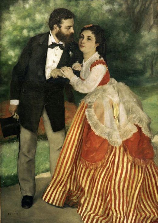 Auguste Renoir „Das Ehepaar Sisley“ 75 x 105 cm 1