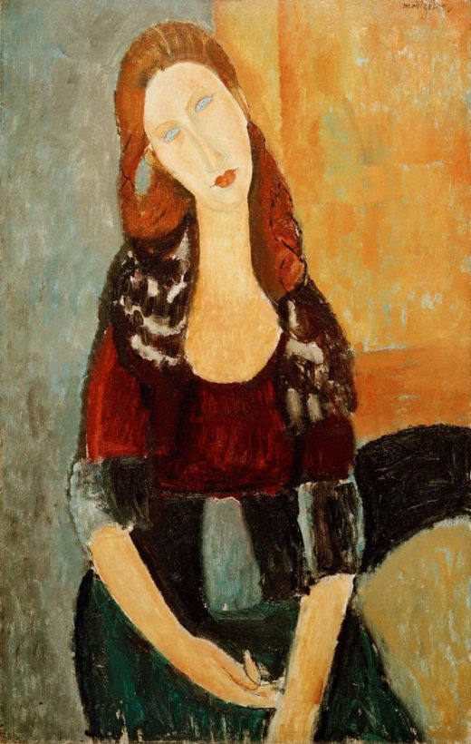 Amedeo Modigliani „Jeanne Hébuterne sitzend“ 92 x 60″cm 1