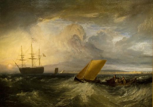 William Turner „Blick von Nore auf Sheerness“ 105 x 152 cm 1