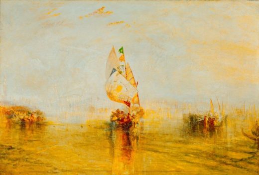 William Turner „Die Sonne von Venedig“ 62 x 92 cm 1