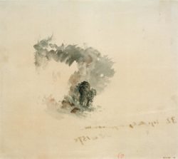 William Turner "Meer, Bäume, Figuren" 23 x 26 cm