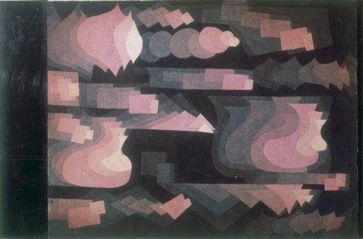 Paul Klee „Fuge in Rot“ 37 x 25 cm 1