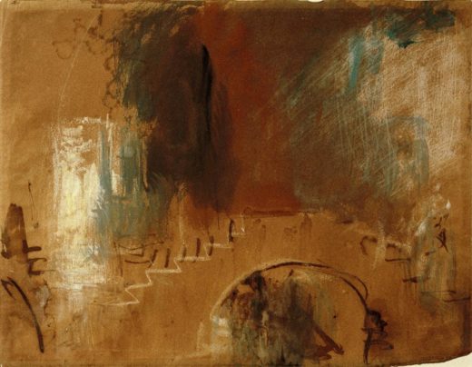 William Turner „Venedig, Brücke“ 25 x 29 cm 1