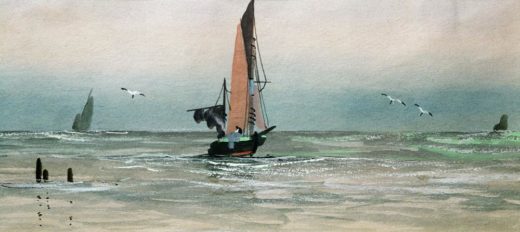 William Turner „Seascape“ 11 x 24 cm 1