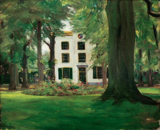 Max Liebermann „Landhaus in Hilversum“ 80 x 65 cm 1