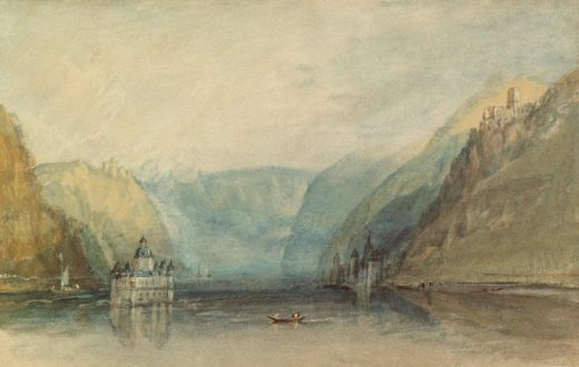 William Turner „Die Pfalz bei Kaub“ 19 x 31 cm 1