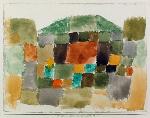 Paul Klee „Dünenlandschaft“ 32 x 24 cm 1