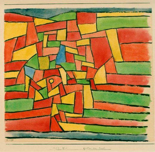 Paul Klee „Garten am Bach“ 31 x 28 cm 1