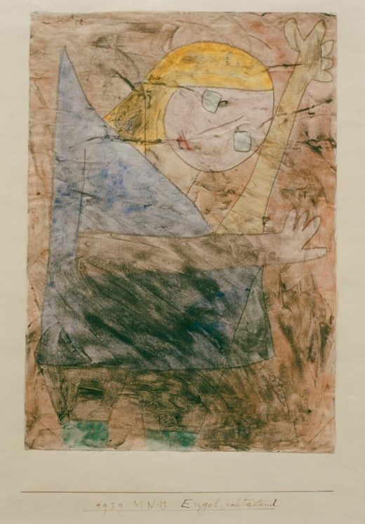 Paul Klee „Engel, noch tastend“ 21 x 29 cm 1