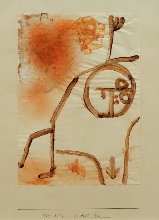 Paul Klee „Es hat ihn“ 21 x 30 cm 1