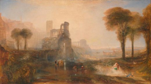 William Turner „Palast und Brücke des Caligula“ 137 x 246 cm 1