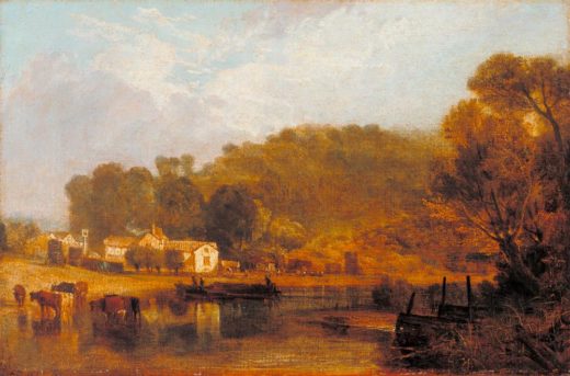 William Turner „Cliveden on Thames“ 28 x 58 cm 1