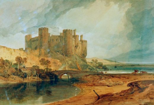 William Turner „Conway Castle“ 43 x 63 cm 1