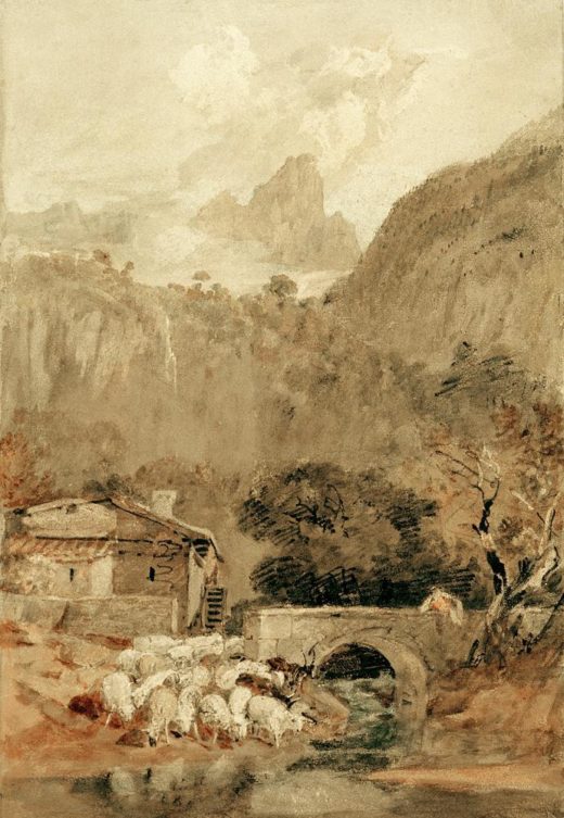 William Turner „Die Aiguillette“ 48 x 32 cm 1