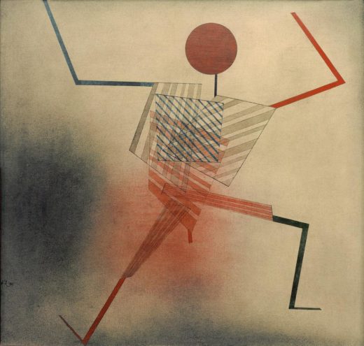 Paul Klee „Der Springer“ 53 x 51 cm 1