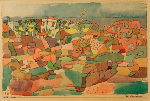 Paul Klee „Bei Taormina“ 24 x 15 cm 1