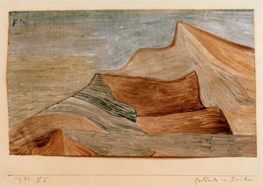 Paul Klee „Gelände im Süden“ 23 x 16 cm 1