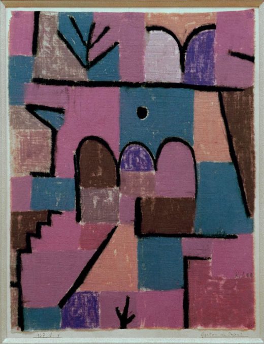 Paul Klee „Garten im Orient“ 28 x 36 cm 1
