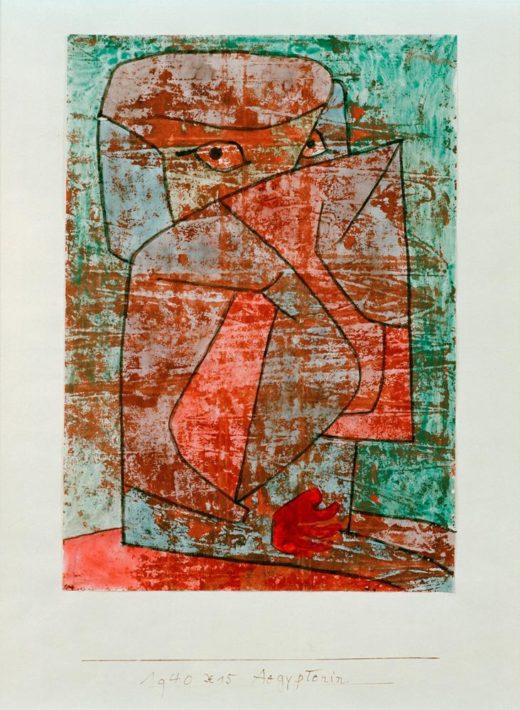Paul Klee „Ägypterin“ 21 x 29 cm 1