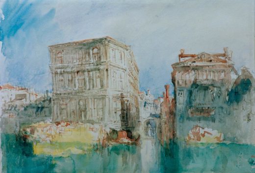William Turner „Venedig: Die Casa Grimani und der Rio S