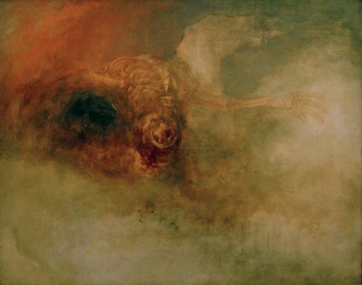 William Turner „Tod auf fahlem Pferd“ 60 x 76 cm 1