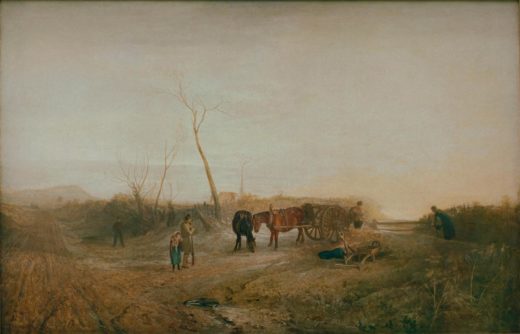 William Turner „Frostiger Morgen“ 114 x 175 cm 1