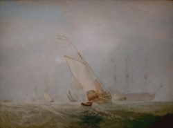 William Turner "Rückzug van Tromps " 91 x 121 cm