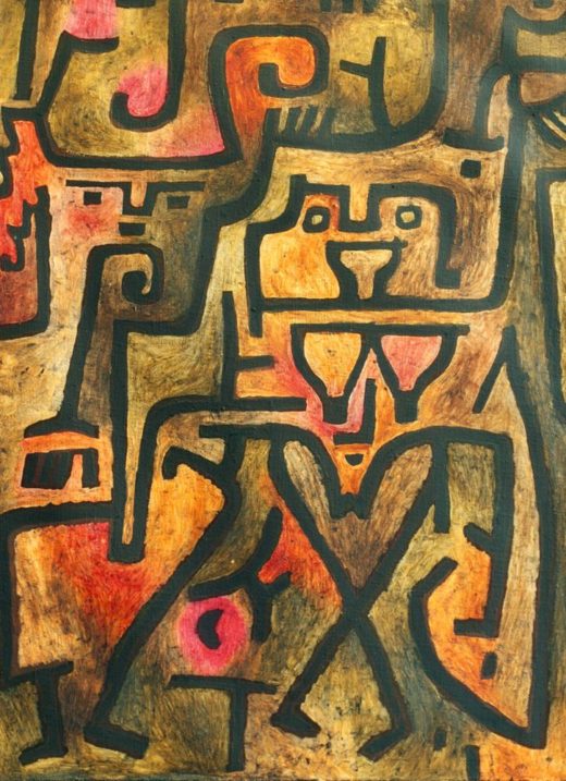 Paul Klee „Waldhexen“ 74 x 99 cm 1