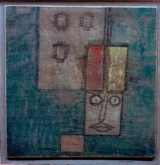 Paul Klee „Hausgeist“ 28 x 33 cm 1