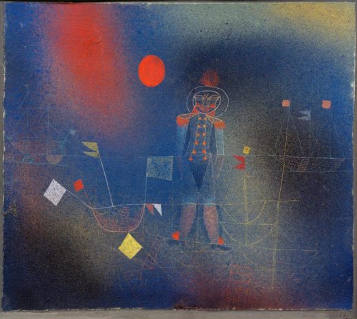 Paul Klee „Abenteurer zur See“ 32 x 35 cm 1
