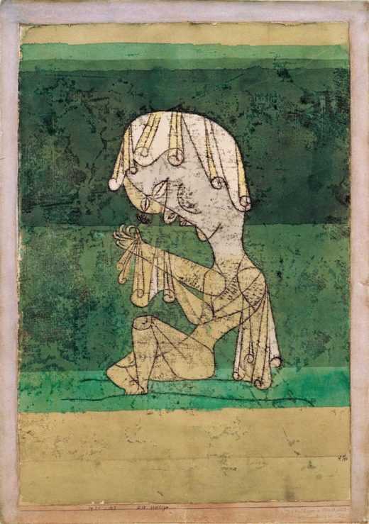 Paul Klee „Die Heilige“ 31 x 45 cm 1