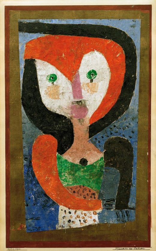 Paul Klee „Mädchen aus Sachsen“ 22 x 32 cm 1