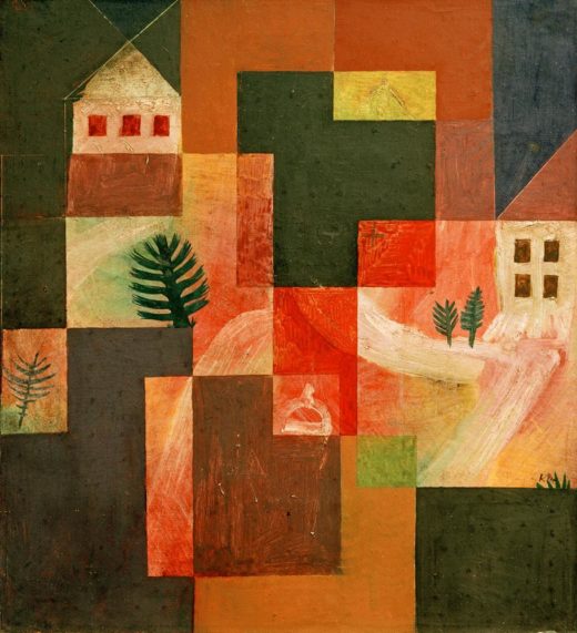 Paul Klee „Choral und Landschaft“ 31 x 35 cm 1