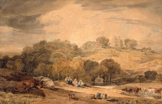 William Turner „Donnington Castle, Newbury“ 15 x 23 cm 1