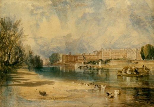 William Turner „Hampton Court Palace“ 29 x 41 cm 1