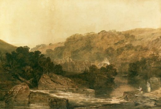 William Turner „Brinkburn Priory“ 64 x 93 cm 1