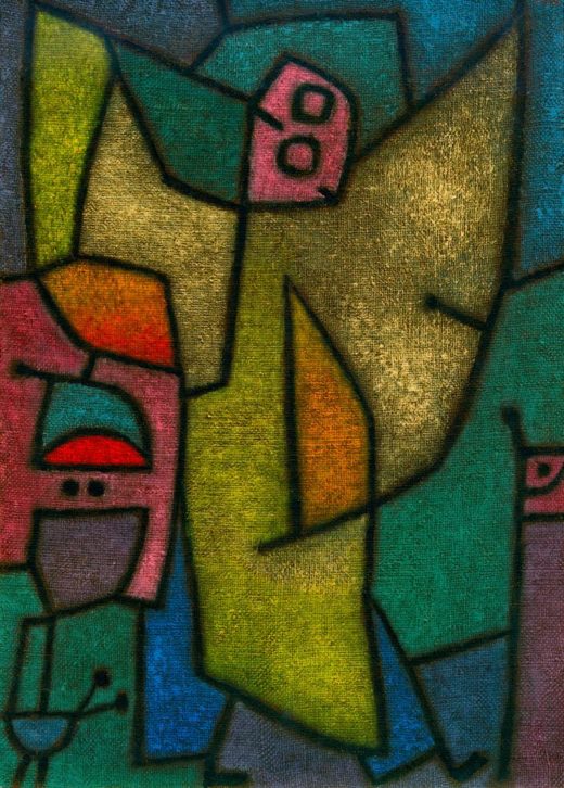Paul Klee „Angelus Militans“ 51 x 71 cm 1