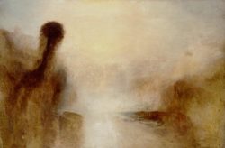 William Turner "Landschaft mit Gewässer" 122 x 182 cm