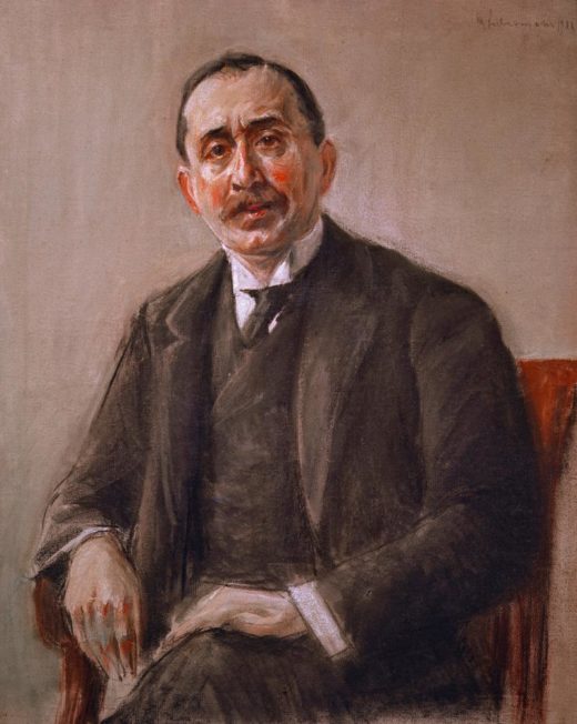Max Liebermann „Bildnis des Direktors Stern“ 79 x 98 cm 1