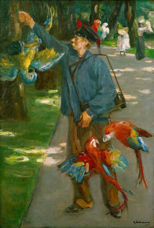 Max Liebermann „Der Papageienmann“ 72 x 102 cm 1