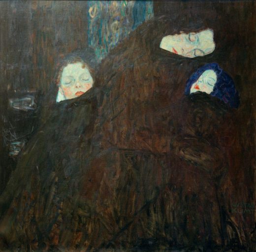 Gustav Klimt „Mutter mit Kindern“ 90 x 90 cm 1