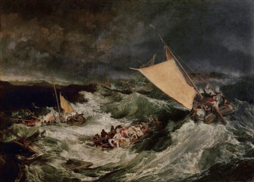 William Turner „Der Schiffbruch“ 171 x 242 cm 1