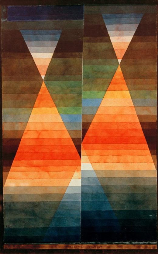 Paul Klee „Doppelzelt“ 32 x 51 cm 1