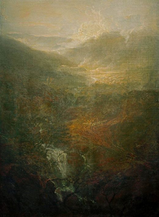 William Turner „Morgen inmitten der Coniston Fells, Cumberland“ 123 x 90 cm 1