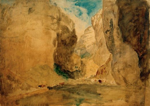 William Turner „Gordale Scar“ 55 x 77 cm 1