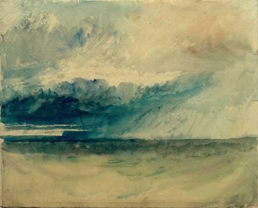 William Turner „Klippen vom Meer aus“ 25 x 30 cm 1