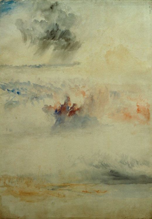 William Turner „Drei Wolkenstudien“ 55 x 39 cm 1