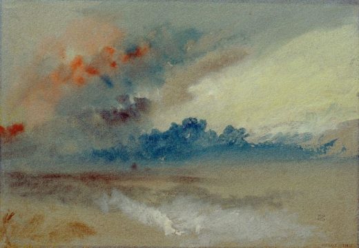 William Turner „Wolkenstudie“ 19 x 28 cm 1
