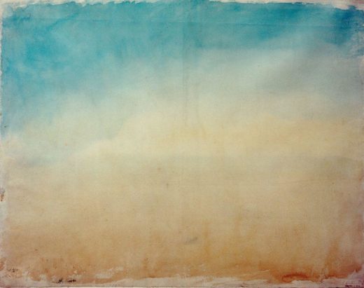 William Turner „Farbstudie“ 34 x 42 cm 1