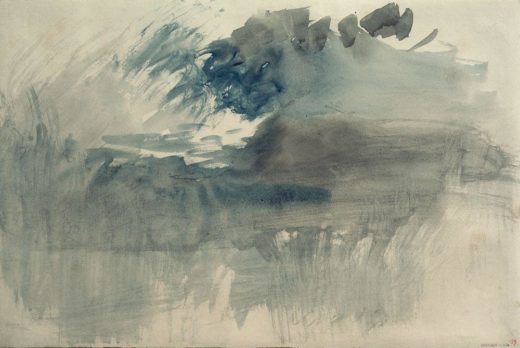 William Turner „Sturm über dem Rigi“ 25 x 37 cm 1